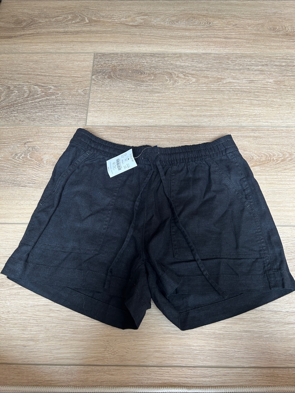 J. Crew Black Women's Athletic Drawstring Shorts